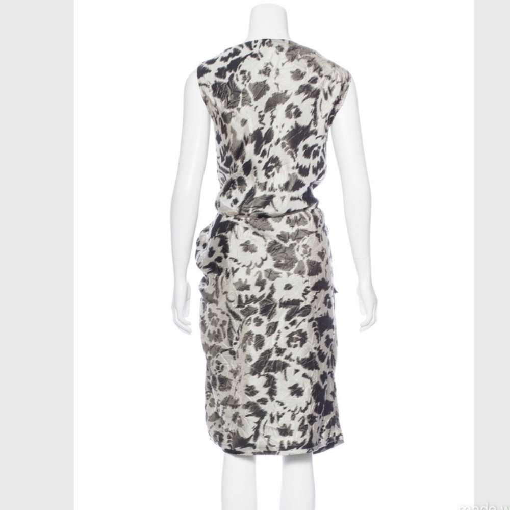 Lanvin silk dress with ruched waist - Picture 2 of 3